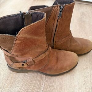 Teva Brown Heeled Boots